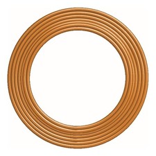 50-ft 8-Gauge Solid Soft Drawn Copper Bare Wire by-The-Roll 