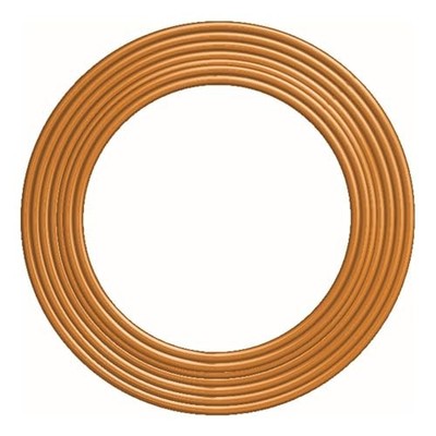  50-ft 8-Gauge Solid Soft Drawn Copper Bare Wire (by-The-Roll) 