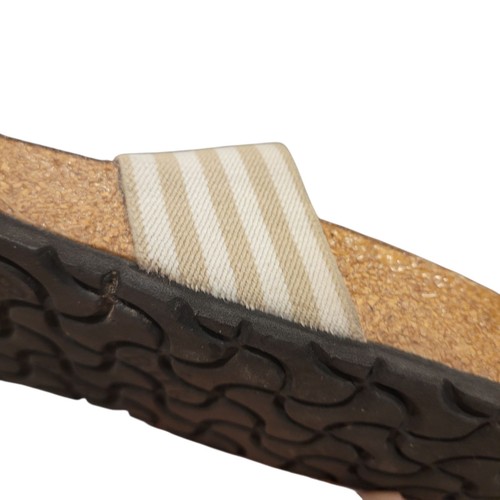 Birkenstock Birkies Womens Curacao Stripe Stretch Straps Sandal Slides 40 - Picture 17 of 19
