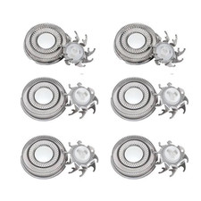 Replacement Shaver Heads for MAX-T Electric Shavers RMS7109 RMS8101, 6 Pack 5.15 per gallon
