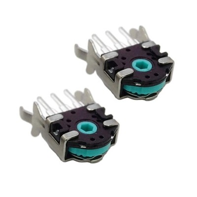 2Pcs TTC 11mm Mouse Encoders Dustproof Gold/Green Cores For RIAVL 300 600 700