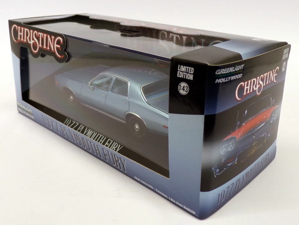 Greenlight 1/43 scale 86559 - 1977 Plymouth Fury - Metallic Blue - Image 4 of 4