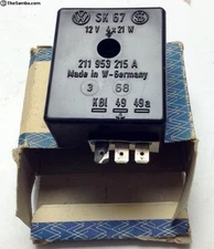 NOS VW Bus 12V  4X 21W Turn Signal Flasher Relay