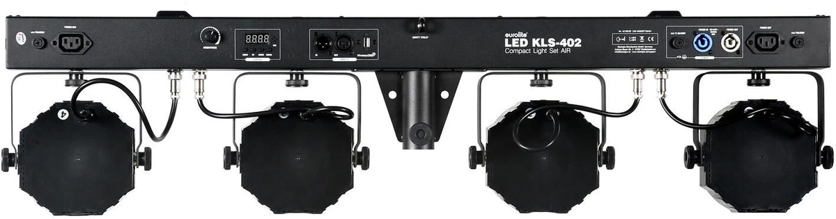 Eurolite LED KLS-402 AIR Kompakt Lichtset RGB WW DMX Funk 12x10 Watt Bühne Licht