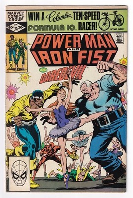 Power Man and Iron Fist #77 : F+ : ''What's Black and White and Red All Over?''