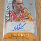 Topps Finest 2024-25 Kyshawn George Masters Autograph Rookie #MA-KGE Wizards