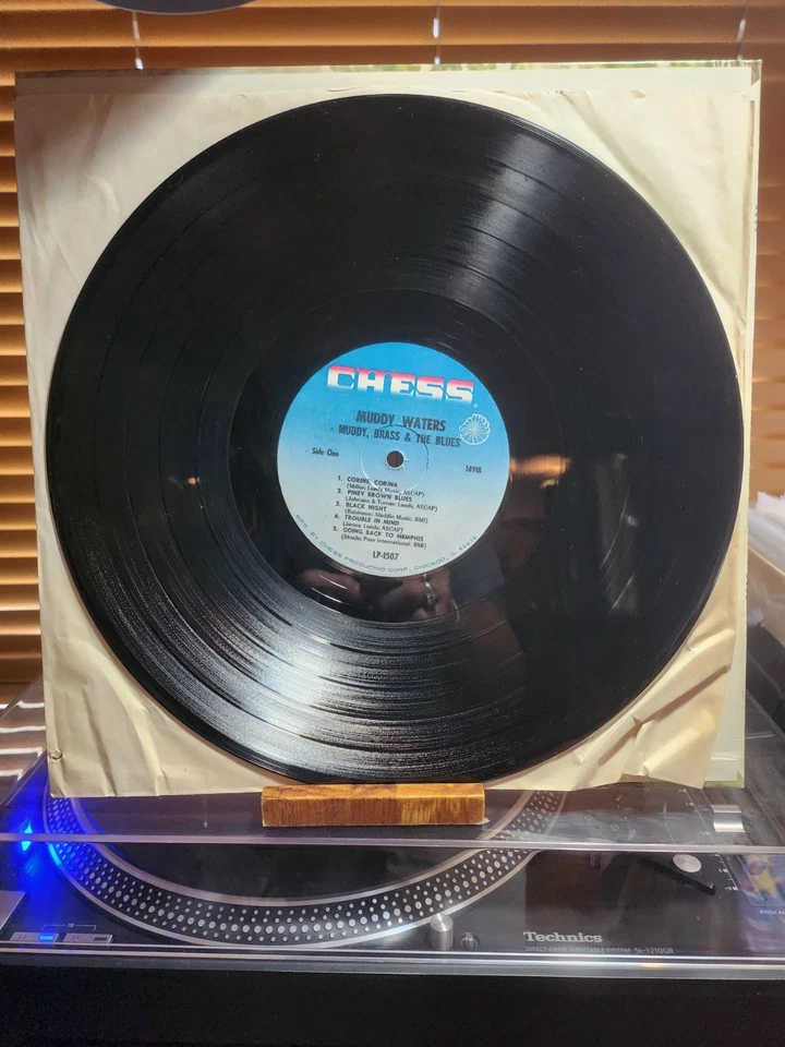 Muddy Waters, Muddy Brass & The Blues, 1966 1st Chess Mono, VG+/EX - Image 3 of 4