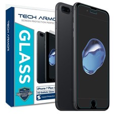 Tech Armor Apple iPhone 7 Plus,Ballistic Glass Screen Protector,HD Clear 13-Pack