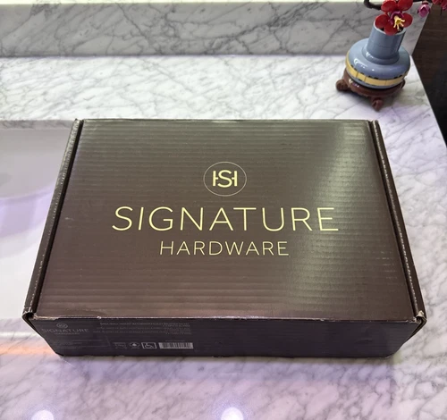 Signature Hardware SHWSCDR207ZBN Drea 1.2 GPM Wall Mounted Bathroom Faucet BN - Picture 7 of 11