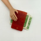 Vintage Barbie Ken Clone Money Clip Wallet - Miniature Doll Size