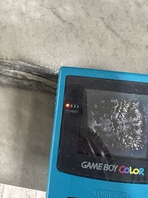 Nintendo Game Boy Color Handheld Game Console - Teal FOR PARTS