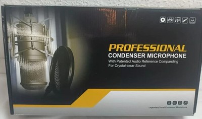 PROFI KONDENSATORMIKROFON BM-800 MIT LIVE SOUNDKARTE