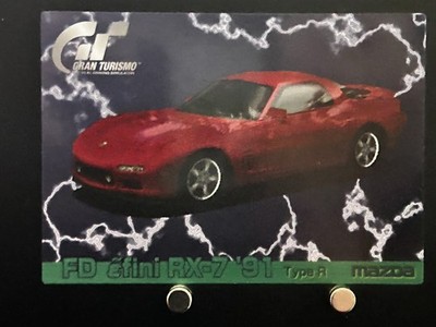 FD εfini RX-7 91 Type R MAZDA Gran Turismo Hint Card Japanese Game JAPAN SONY
