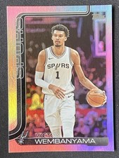 Victor Wembanyama 2025-26 Topps Flagship Rainbow Foil Base #195 -PE3