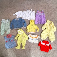 Vintage Baby / Girl Clothes Resell Lot Winter Spring Easter Summer Christening