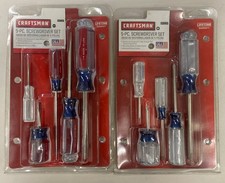 10pc Sears Craftsman Usa Phillips Flat Head Screwdriver Sets 47137 47139 M1122