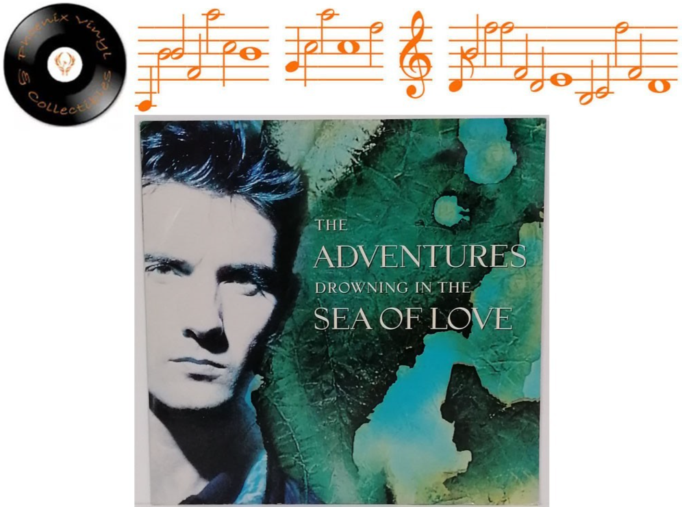 The Adventures Drowning In The Sea Of Love 12"" Single A2 B2 Pressing - Near Mint
