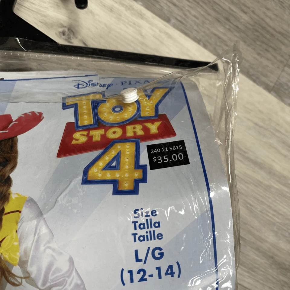 Disfraz Toy Story Grande 12-14 Adulto Mono y Sombrero Clásico Jessie Disfraz LEER Foto 2 de 4