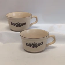 2 Pfaltzgraff Village Jumbo Soup Mug  “The  Village” pattern.