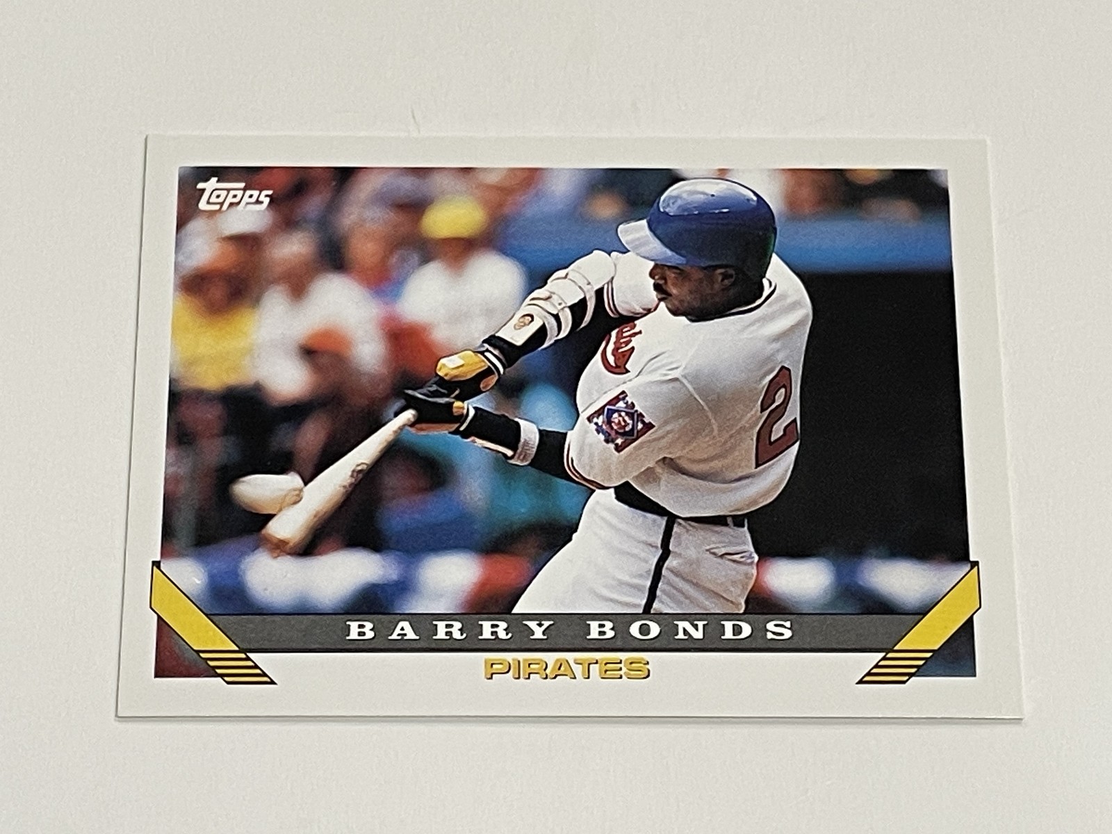 1993 Topps Baseball #2 - Barry Bonds - Pittsburgh Pirates