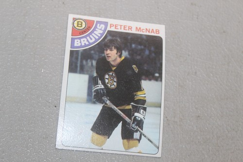 Peter McNab #212 1978 Topps card