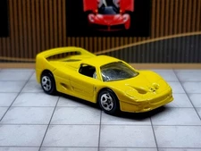 HOT WHEELS FERRARI F50 1999 YELLOW *COLLECTOR EDITION*