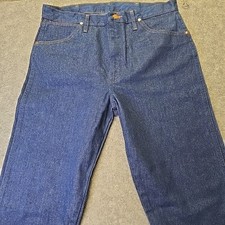 Wrangler 13MWZ Cowboy Cut Jeans - Blue 35 x 32 Never Worn