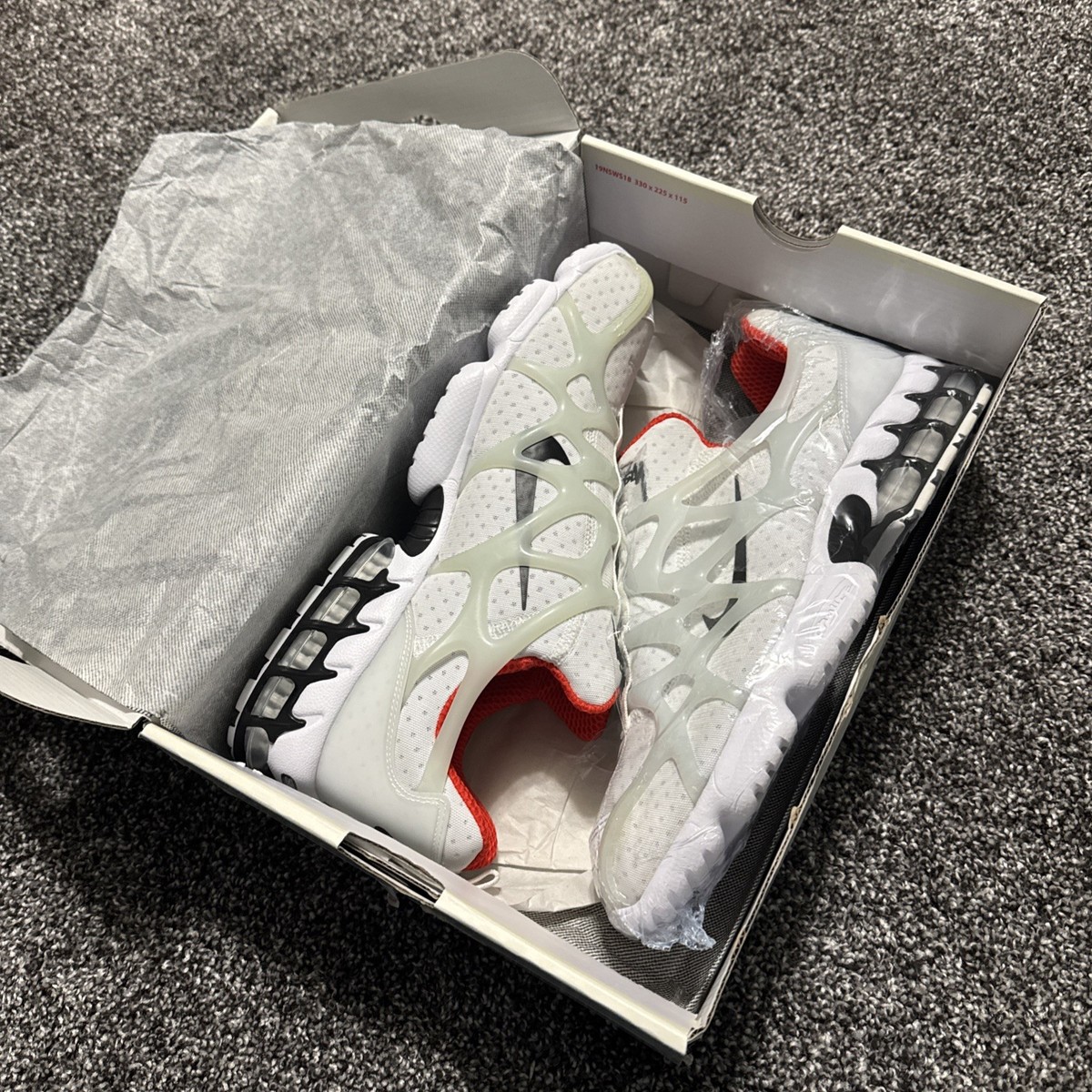Mens Nike AIR KUKINI SPIRIDON CAGE 2 'STUSSY WHITE' | eBay