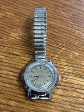 Vintage Ladies Timex Winding Stainless Steel Watch In Good Working Order