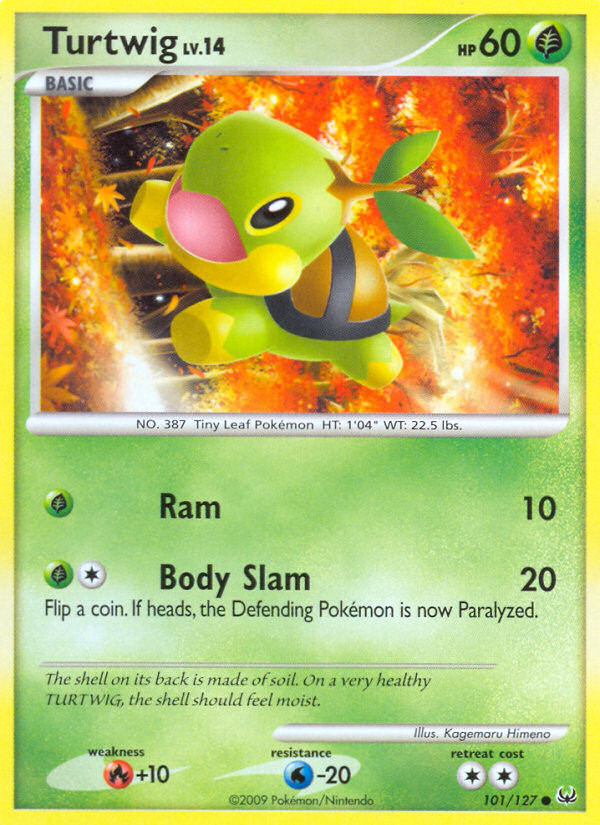 Turtwig 101/127 Common | Platinum | Pokemon Card