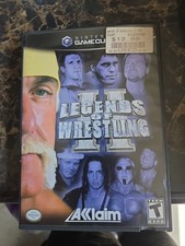 Legends of Wrestling II (Nintendo GameCube, 2002) Game+Case+Booklet Nice