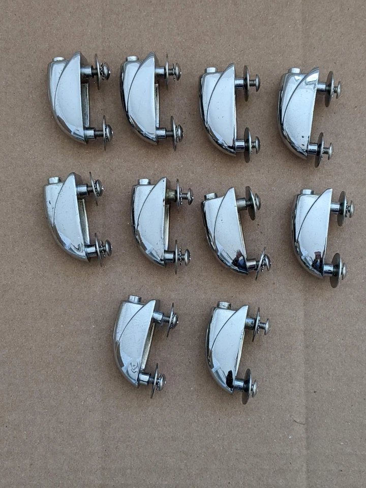 10 Gretsch Round Badge 1960s Small Lugs Tom Floor Rack Snare - Image 2 of 4