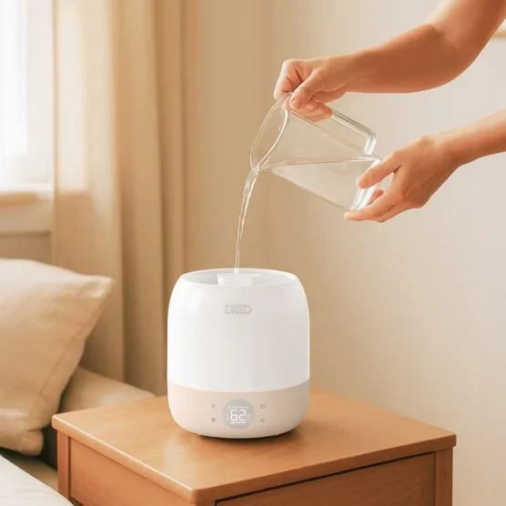 DREO Ultrasonic Cool Mist 0.8 Gal. Humidifier, 2-pack