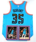 # Kevin Durant Signed Nike 2022-23 Turquoise Swingman Jersey 2 Pic Fanatics Auto