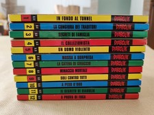 DIABOLIK ANNO LI - COMPLETO  1/12 - N. 8 CON ADESIVI SAGOMATI - DA EDICOLA  