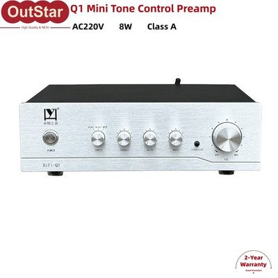 Q1 Mini Tone Control Preamp 220V Class A HIFI Preamplifier with Bluetooth #sz