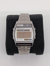 Seiko Vintage Digitaluhr Quarz Chronograph A158-5040 getestet funktioniert