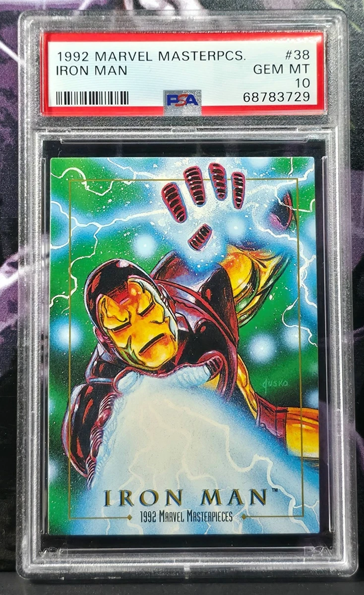 25+ Iron Man Professional Sports Authenticator (PSA) Trading Cards