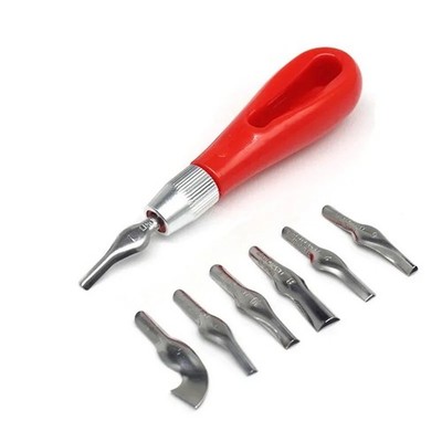 Carving Tool Linoleum Cutter Set Ergonomisch Vielseitige Klingen