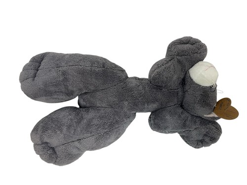 Ellis By Plush Image Big Paws Gray Cat Soft Lovey NWT NOS RARE Comfort Sensory - Picture 6 of 10