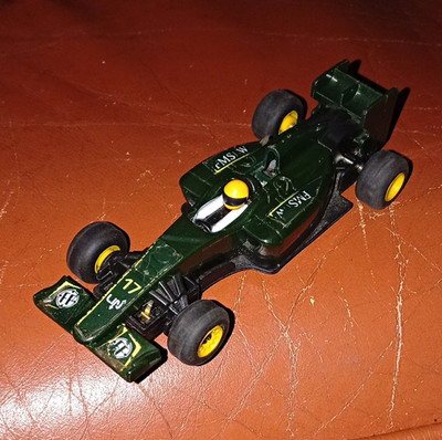 Carrera Faller AMS Lotus Formel 1 Slotcar H0 4402 Nr. 7 Grün/Gelb/Schwarz
