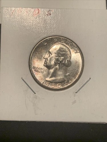 1950-S Silver Washington Quarter, Brilliant Uncirculated