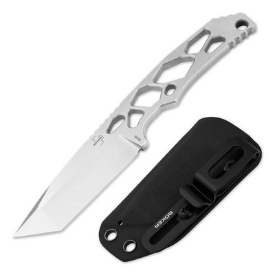 BÖKER PLUS Superlight Tanto Skelettmesser 42a Full Tang Messer D2 Kydex 02BO099