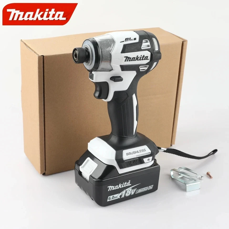 Makita DTD173 18V Brushless Impact Driver 180Nm Cordless Electric Drill Tool - Image 4 of 4