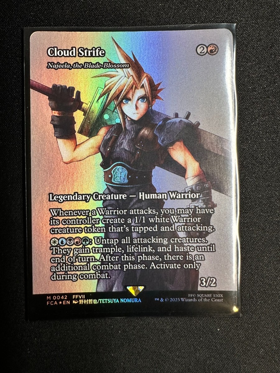 Cloud Strife - Najeela, the Blade-Blossom (Showcase) Final