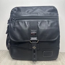 Tumi Alpha Bravo Annapolis Messenger Bag Black Ships FREE!