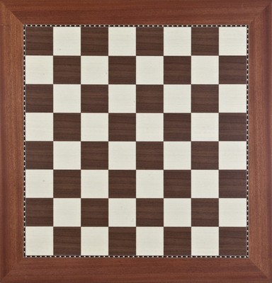 Inlaid Sycamore Walnut Champion Chess Board 2'' Squares From Spain
