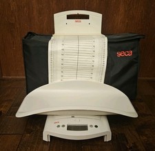 SECA 354 Digital Baby 44 lb Infant Scale w/ Tray  Case  Measurement Mat