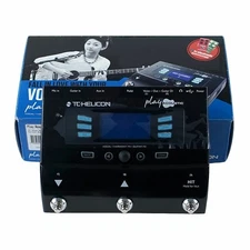 TC HELICON PLAY ACOUSTIC Vocal/Guitar Multi-Effects Pedal w/ Manual,Adapter,Box