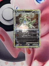 Pokemon Tyranitar 17/123 Mysterious Treasures Holo Damaged Vintage
